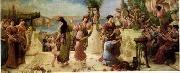 unknow artist Arab or Arabic people and life. Orientalism oil paintings  317